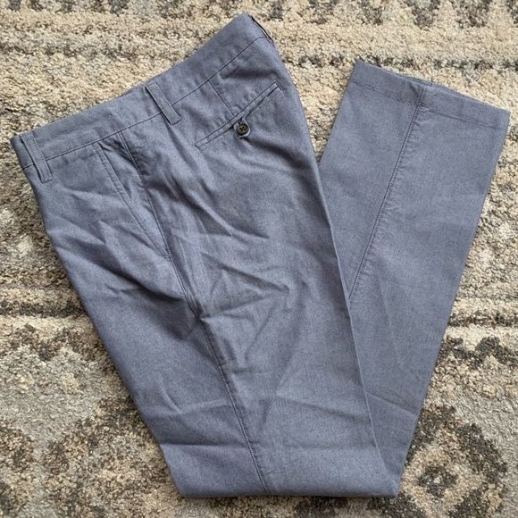 Bonobos Blue Gray Straight Leg Trouser 29x32 - Picture 4 of 4